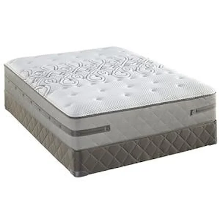 Queen Cushion Firm Mattress and Foundation